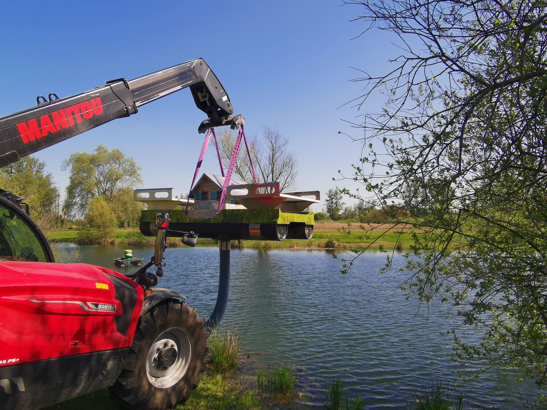 Mehr über den Artikel erfahren Le Réservoir des Cigognes Stadt Seltz | 2 Anlagen vom Typ 2-SI